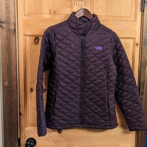 The North Face Women's Purple Quilted Jacket